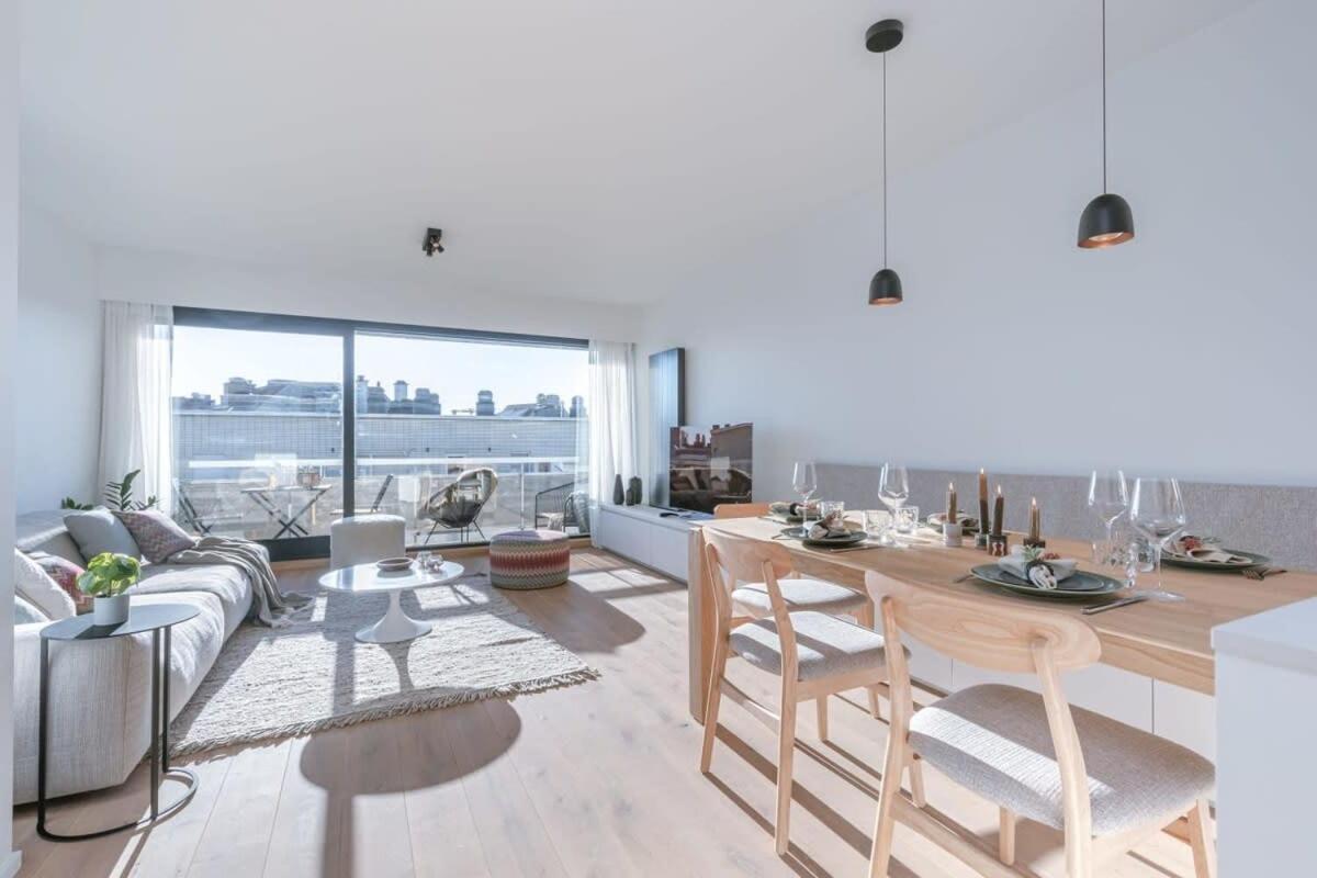 Stunning And Modern Apartment With Sunny Balcony Knokke-Heist Kültér fotó